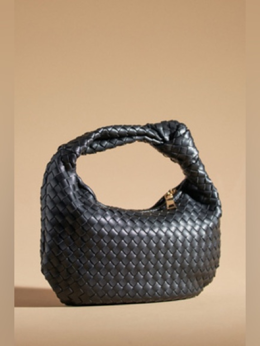 Anthropologie Black The Brigitte Satchel by Melie Bianco: Mini Edition